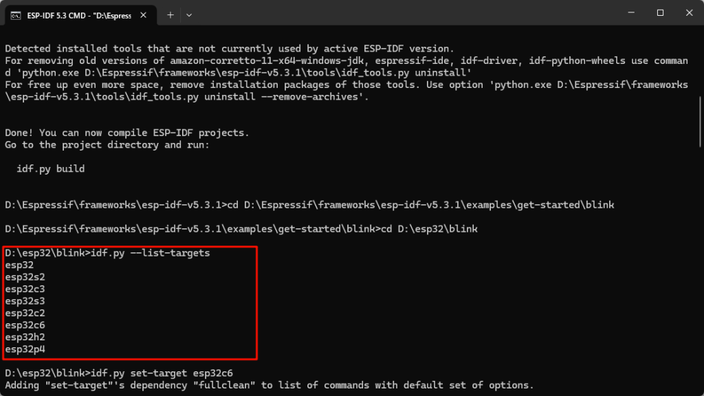 图片[7]-700010 ESP-IDF安装完毕后首次配置和编译工程-爱设计