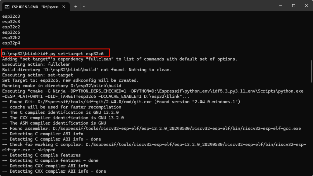 图片[8]-700010 ESP-IDF安装完毕后首次配置和编译工程-爱设计