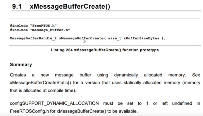 70028 ESP32_freeRTOS 消息缓冲区01 Message Buffer-爱设计