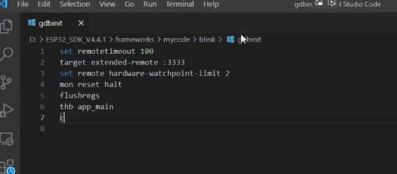 70028 ESP32 JTAG Debug 运行GDB-爱设计
