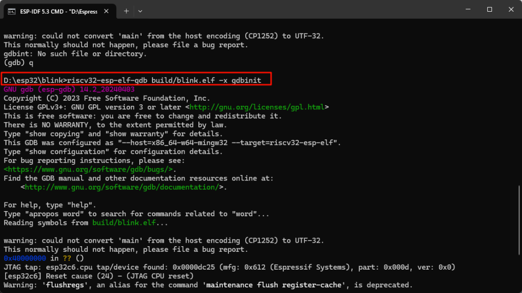 图片[2]-70028 ESP32 JTAG Debug 运行GDB-爱设计