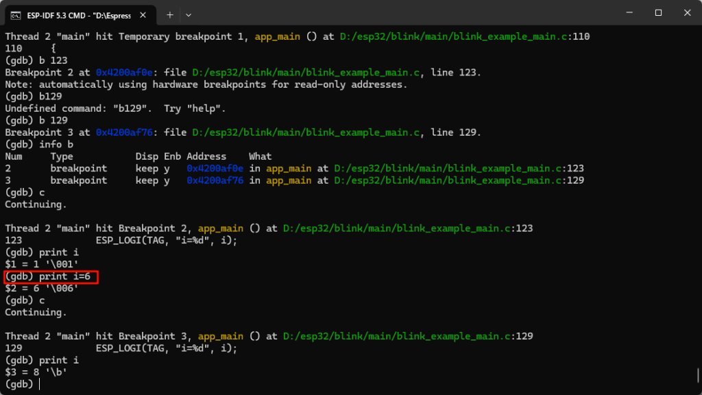 图片[8]-70031 ESP32 JTAG Debug GDB Print命令-爱设计