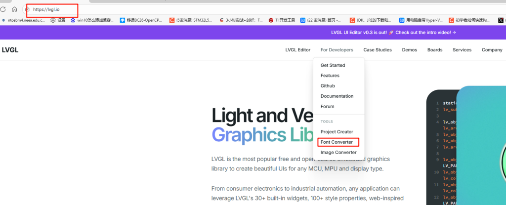图片[5]-70047 ESP32 LVGL  Label控件04–自定义字体的设置和使用-爱设计